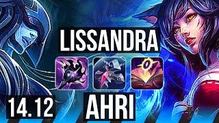 LISSANDRA vs AHRI (MID) | 7/3/13, Dominating, Rank 13 Liss | VN Grandmaster | 14.12