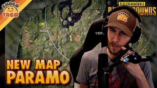 chocoTaco Tests NEW MAP: PARAMO - PUBG Solo Squads Gameplay