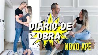 DIARIO DE OBRA - COMPRAMOS UM APÊ - MEU APÊ 26B - #SHORTS