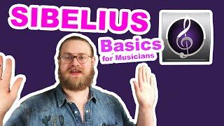 SIBELIUS MUSIC NOTATION SOFTWARE | BASICS FOR MUSICIANS |  Sibelius Tutorial