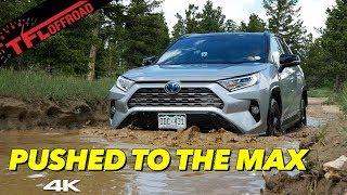 We Take The 2019 Toyota RAV4 Hybrid To The LIMIT Off-Road Deep In The Mountains