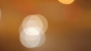 Abstract Orange   Yellow Bokeh Effect