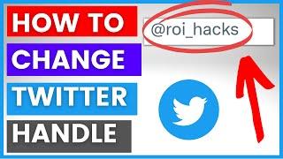 How To Change Twitter Handle? [in 2024]