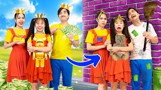 Rich Baby Doll Family Suddenly Become Broke! | Baby Doll Show