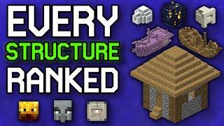 Ranking EVERY Structure in Minecraft