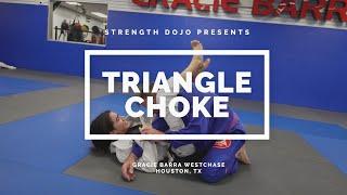 Father and Daughter Training BJJ  | Triangle Choke | Gracie Barra Westchase