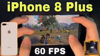 OMG  iPhone 8 Plus 3 GB RAM 5.5 inch Max Graphics HD + High ️ 60 FPS Fastest Player | PUBG BGMI