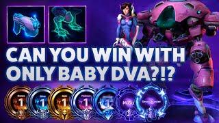 DVA PewPewPew - CAN YOU WIN WITH ONLY BABY DVA?!? - Bronze 2 Grandmaster S2 2022