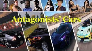 Comparison of Boss Antagonists' Cars in Need for Speed 1080p