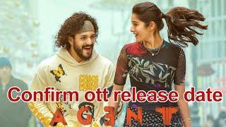 Agent movie confirm OTT release date #movies #agent #ottupdates #ott #netflix #agentottreleasedate