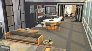 Modern Family Apartment (1020 Alto Apartments)   Sims 4 Speed Build Stop Motion (NO CC)