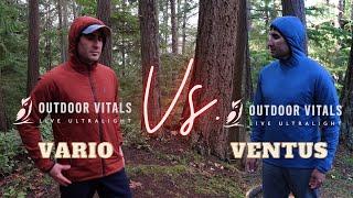 Outdoor Vitals Ventus Vs. Vario | Active Layer Jacket Battle