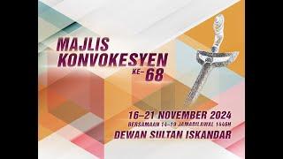 Majlis Konvokesyen ke-68 UTM | Sesi Ke-8