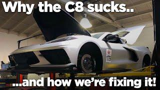 Why the C8 Corvette Sucks On Track.. and How We're Fixing It!