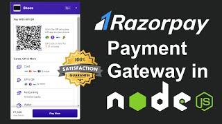 How to Integrate Razorpay Payment Gateway in Node JS - Razorpay Payment Gateway in Node JS