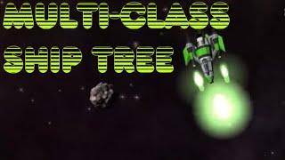 Starblast.io Multi-Class Ship Tree (MCST) Gameplay