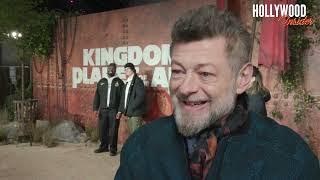 Andy Serkis Spills Secrets on 'Kingdom of the Planet of the Apes' World Premiere