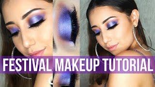 Quick & easy festival makeup tutorial