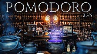 Hogwarts Potions Class  POMODORO Study Session 25/5 - Harry Potter Ambience  Focus, Relax & Study