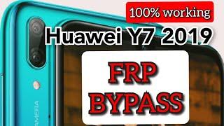 Huawei Y7 2019 FRP BYPASS new METHOD/Huawei DUB-LX1 Google Account lock Remove Easy method