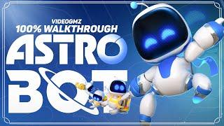 Astro Bot 100% Walkthrough  (All Bots, Puzzle Pieces & Platinum Trophy)