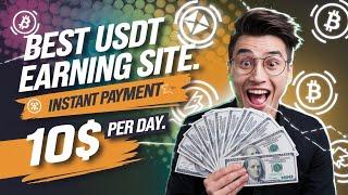 New Usdt earning Site | New Usdt Site 2024 | Best usdt earning platform 2024 |Usdt Earning site 2024