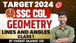 Goemetry (Line & Angle) Class 01 | Target SSC CGL 2024 | Complete Maths Batch 