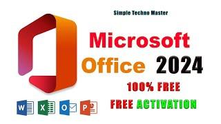 How to Download Microsoft Office 2024 for Free Windows 10/11 - 100% Genuine Activation | தமிழில்