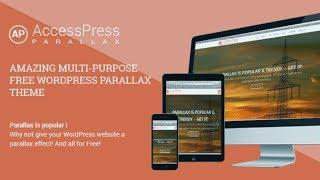 AccessPress Parallax Pro - Theme Introduction