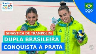 JOGOS PAN-AMERICANOS l GINÁSTICA DE TRAMPOLIM l DUPLA FEMININA DO BRASIL É PRATA