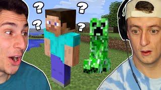 Best Friend Plays Minecraft for the FIRST TIME!