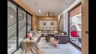 1440 Sq ft | Ahmedabad's Modern Compact House Design By Harikrushna Pattani & Associates #housetour