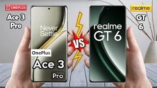 OnePlus Ace 3 Pro  Vs Realme GT 6 - Full Comparison  Techvs