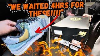 "BAGGED" STONE ISLAND x NEW BALANCE 574 LEGACY RELEASE in SOHO LONDON | VLOG