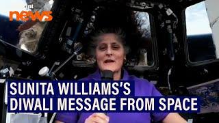 NASA astronaut Sunita Williams sends Diwali message from space