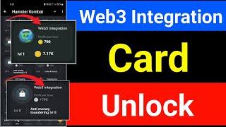 How to Unlock Web3 Integration Card Hamster Kombat l Web3 Integration Card Unlock