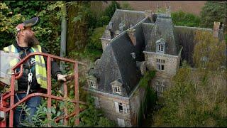 Clearing Decades Of Overgrowth From The Abandoned Chateau