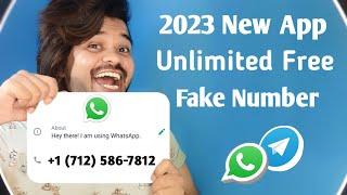 how to get free us number for whatsapp verification 2023  how to get free fake whatsapp number 2023
