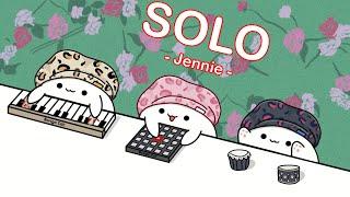 JENNIE - 'SOLO' (cover by Bongo Cat) ️