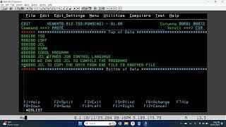 JCL statements and Writing JCL program