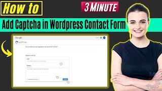 How to add captcha in wordpress contact form 2024