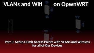 Part 2 of my Move back to Open Source Networking with OpenWRT, VLANs, and Wifi Access Point  Setup