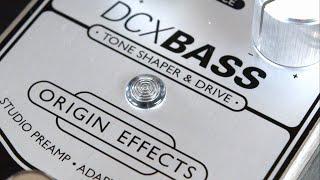 Famous Studio Preamp Tone in a Compact Pedal // Origin Effects DCX BASS
