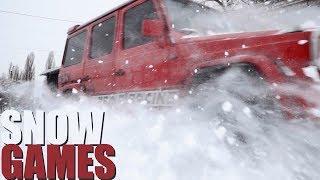 Mercedes-Benz Gelandewagen | Kabina Racing Snow Games