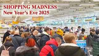 RUSSIAN SHOPPING MADNESS in the Biggest German Mall in RUSSIA / New Year’s Eve 2025