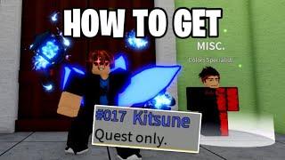 ️How To Get NEW Kitsune Haki Color FULL Guide! (Update 21 Blox Fruits)