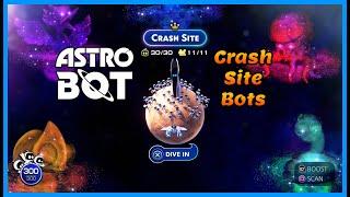 Astro Bot: Crash Site Bot locations