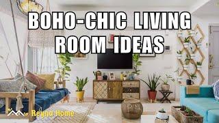 Boho-Chic Living Room Decorating Ideas