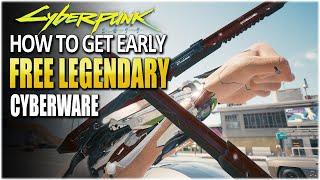 Cyberpunk 2077 - How to Get FREE LEGENDARY MANTIS BLADE and MONOWIRE EARLY