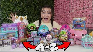 Unboxing ALL Toys from (A To Z) CHALLENGE